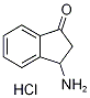 3-アミノインダン-1-オン塩酸塩 化学構造式