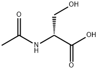 N-乙酰基-D-丝氨酸, 152612-69-6, 结构式