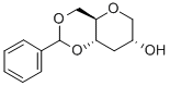 1,5-ANHYDRO-4,6-O-BENZYLIDENE-3-DEOXY-D-GLUCITOL Struktur