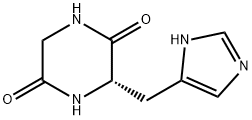 シクロ(His-Gly-) 化学構造式