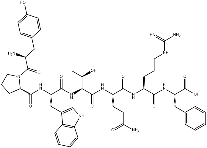 ヘモルフィン7 化学構造式