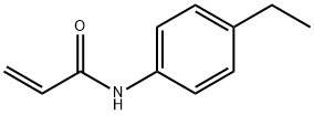 2-Propenamide, N-(4-ethylphenyl)- Structure