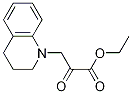 ethyl 3-(3,4-dihydroquinolin-1(2H)-yl)-2-oxopropanoate Struktur