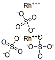 RHODIUM(III) SULFATE TETRAHYDRATE, PREMION®, 99.99% (METALS BASIS), RH 35.9% MIN 化学構造式