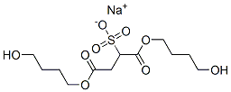 BasenaButanedioicAcid,Sulfo-1,4-Bis(4-Hydroxybutyl)Ester,MonosodiumSalt Structure