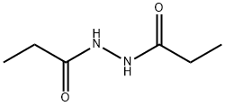 N'-(1-オキソプロピル)プロパン酸ヒドラジド 化学構造式