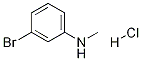 N-METHYL 3-BROMOANILINE, HCL, 152814-26-1, 结构式