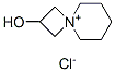 4-AZONIASPIRO[3.5]NONANE, 2-HYDROXY-,CHLORIDE, 15285-58-2, 结构式
