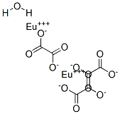 Europium(III) oxalate hydrate 化学構造式