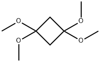 1,1,3,3-四甲氧基环丁烷, 152897-19-3, 结构式