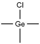 TRIMETHYLGERMANIUM CHLORIDE Structure