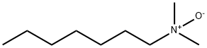 N,N-DIMETHYLHEPTYLAMINE N-OXIDE HYDRATE Structure