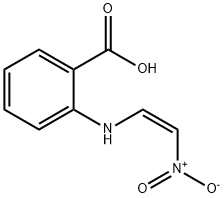 Benzoic acid, 2-[(2-nitroethenyl)amino]-, (Z)- (9CI) Structure