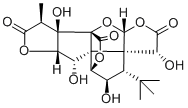 银杏内酯 C, 15291-76-6, 结构式