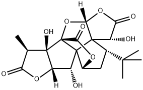 ギンクゴリドB 化学構造式