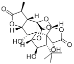 3-デオキシ-1α,7β-ジヒドロキシギンクゴリドA 化学構造式
