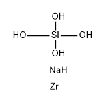 sodium zirconium silicate(4:2:3) Structure