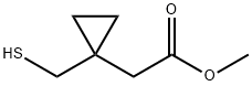 Methyl 1-(Mercaptomethyl)cyclopropaneacetate Struktur