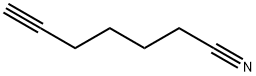 6-heptynenitrile Struktur