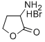 (S)-(-)-Α-アミノ-Γ-ブチロラクトン臭化水素酸塩 化学構造式