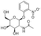O-NITROPHENYL-N-ACETYL-BETA-D-GALACTOSAMINIDE Struktur