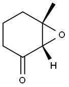 7-Oxabicyclo[4.1.0]heptan-2-one,6-methyl-,(1S,6S)-(9CI) Structure