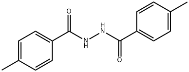 N,N'-BIS(P-TOLUOYL)HYDRAZINE Struktur