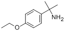 2-(4-エトキシフェニル)プロパン-2-アミン 化学構造式