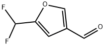 3-Furancarboxaldehyde, 5-(difluoromethyl)- (9CI) Struktur