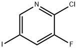 2-CHLORO-3-FLUORO-5-IODOPYRIDINE Structure