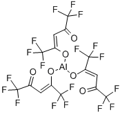 ALUMINUM HEXAFLUORO-2,4-PENTANEDIONATE Structure