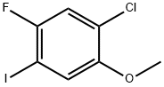2-Chloro-4-fluoro-5-iodoanisole Struktur