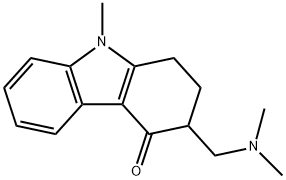 3-[(Dimethylamino)methyl]-9-methyl-1,2,3,9-tetrahydro-4H-carbazol-4-one Structure