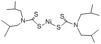 二异丁基二硫代氨基甲酸镍,15317-78-9,结构式
