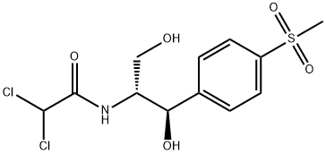 甲砜霉素 结构式