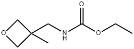 Carbamic  acid,  [(3-methyl-3-oxetanyl)methyl]-,  ethyl  ester  (9CI) Struktur