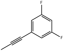 Benzene, 1,3-difluoro-5-(1-propynyl)- (9CI) 结构式