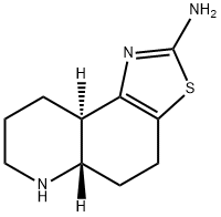 TRANS-4,5,5A,6,7,8,9,9A-OCTAHYDROTHIAZOLO(4,5-F)QUINOLIN-2-AMINE Structure