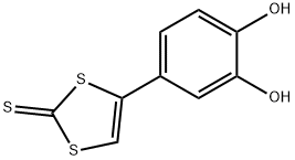 4-(3,4-DIHYDROXYPHENYL)-1,3-DITHIOL-2-THIONE,153275-67-3,结构式