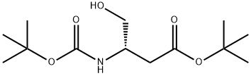 BOC-L-天冬氨醇-4-叔丁酯, 153287-86-6, 结构式