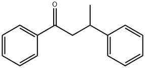 1,3-ジフェニル-1-ブタノン 化学構造式