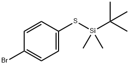 (4-BROMOPHENYLTHIO)DIMETHYL-TERT-BUTYLS& Structure