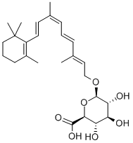 (9-顺式-视黄醇)-Β-D-葡糖苷酸, 153321-67-6, 结构式