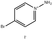 1-Amino-4-bromopyridinium iodide Structure