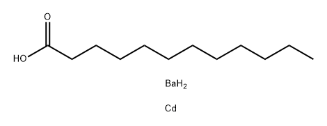 lauric acid, barium cadmium salt Structure