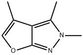2H-Furo[2,3-c]pyrazole,  2,3,4-trimethyl- Structure