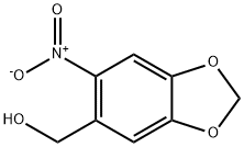 6-NITROPIPERONYL ALCOHOL Structure