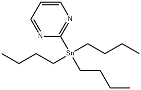 2-(Tributylstannyl)pyrimidine Struktur