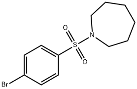1- [(4-溴苯基)磺酰基]高哌啶,153439-48-6,结构式