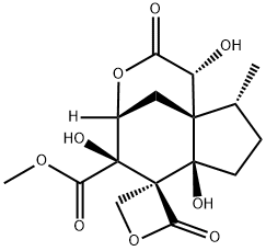 ベラニサチンB 化学構造式